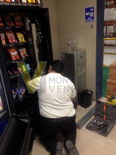 mantenimiento de maquinas vending
